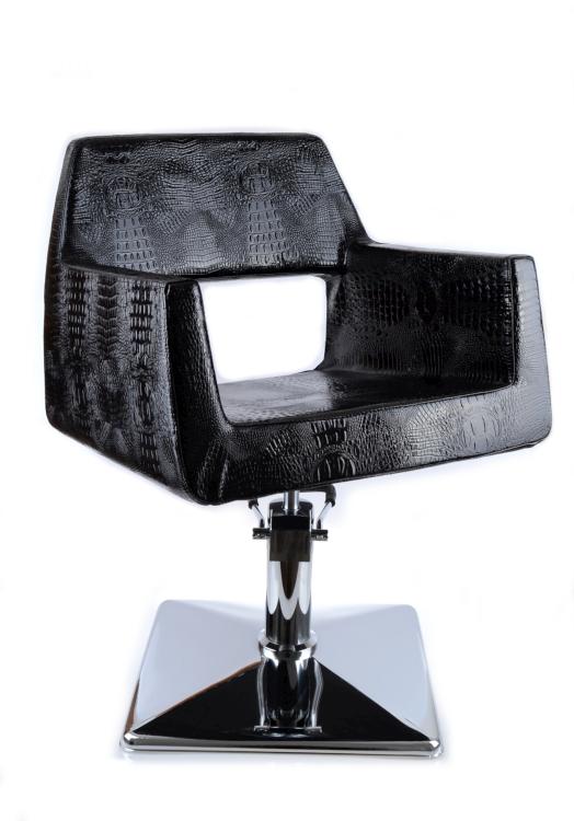 Fotel fryzjerski Detail Luxor - czarny (71) (DHS6301-71) + bezpłatny prezent