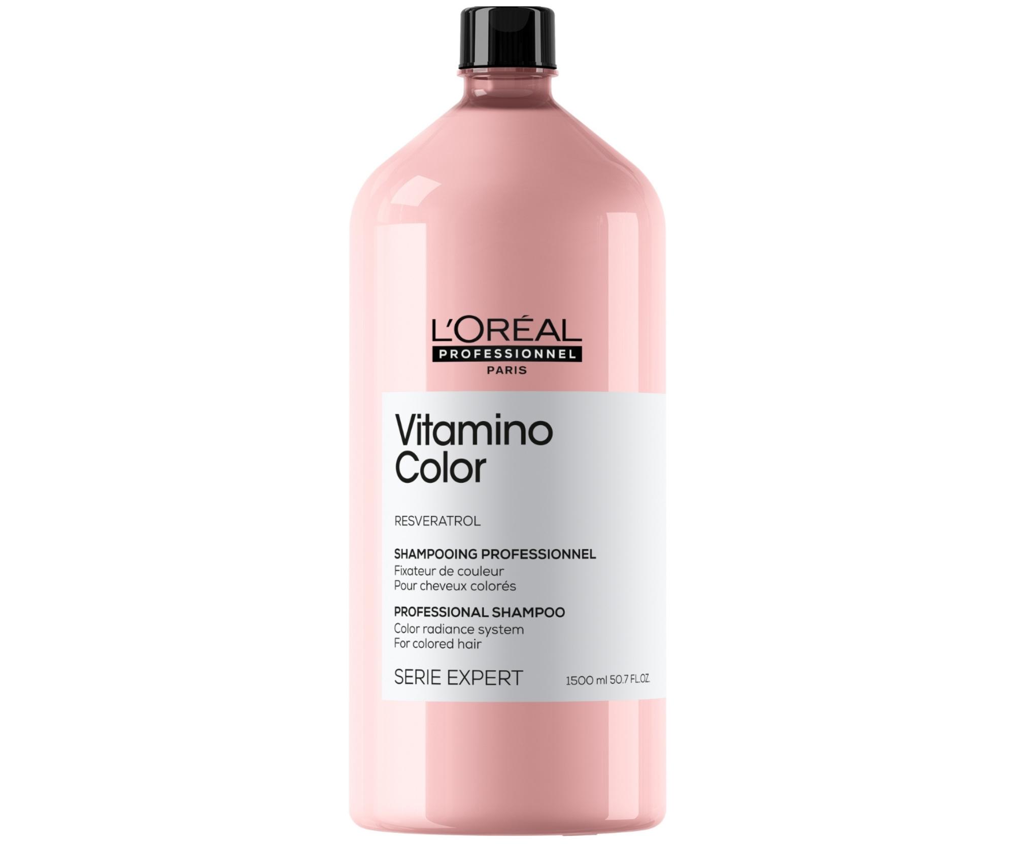 Szampon do włosów farbowanych Loréal Professionnel Serie Expert Vitamino Color - 1500 ml - L’Oréal Professionnel + bezpłatny prezent