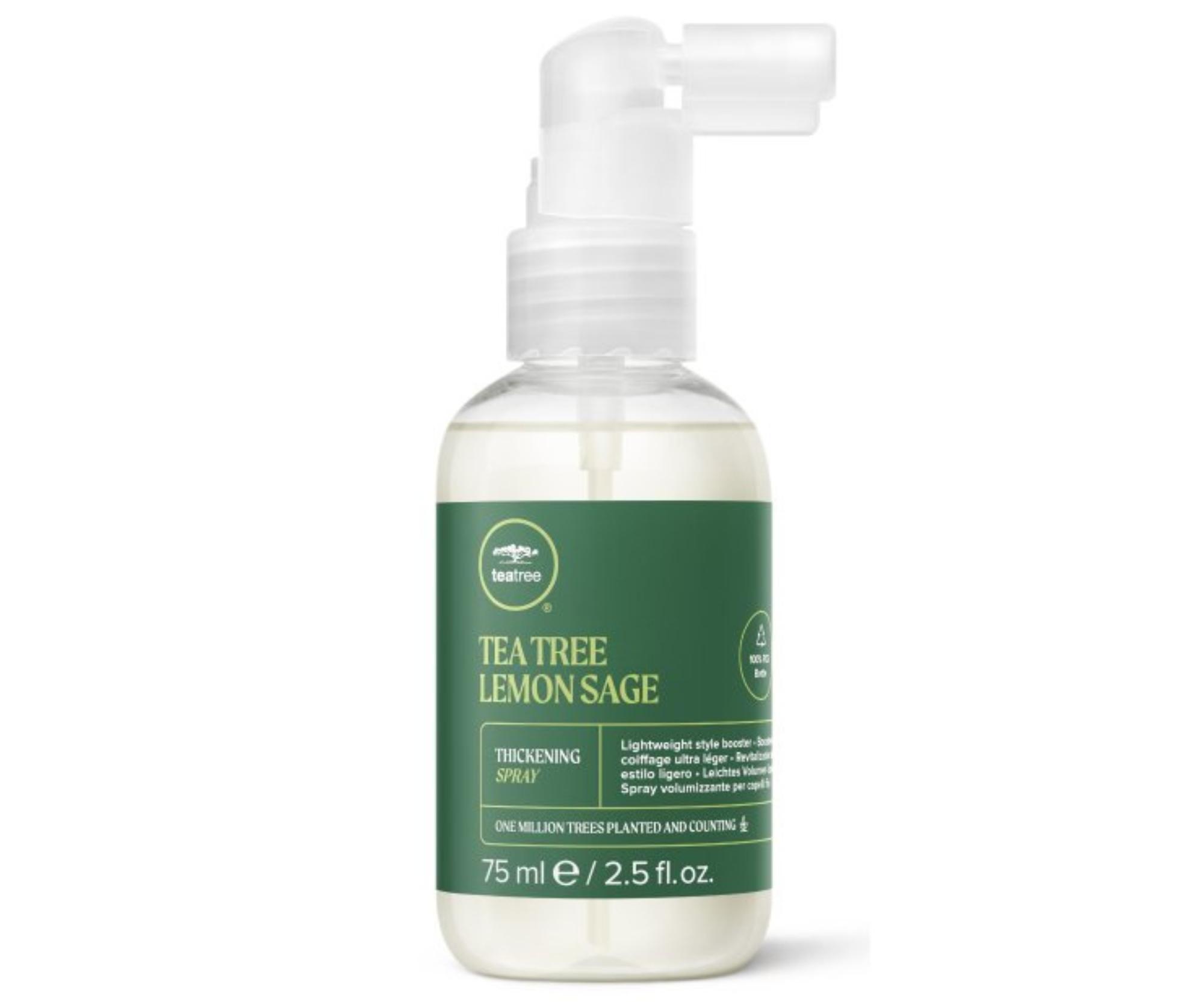 Spray zwiększający objętość włosów Paul Mitchell Tea Tree Lemon Sage Thickening Spray - 75 ml + bezpłatny prezent