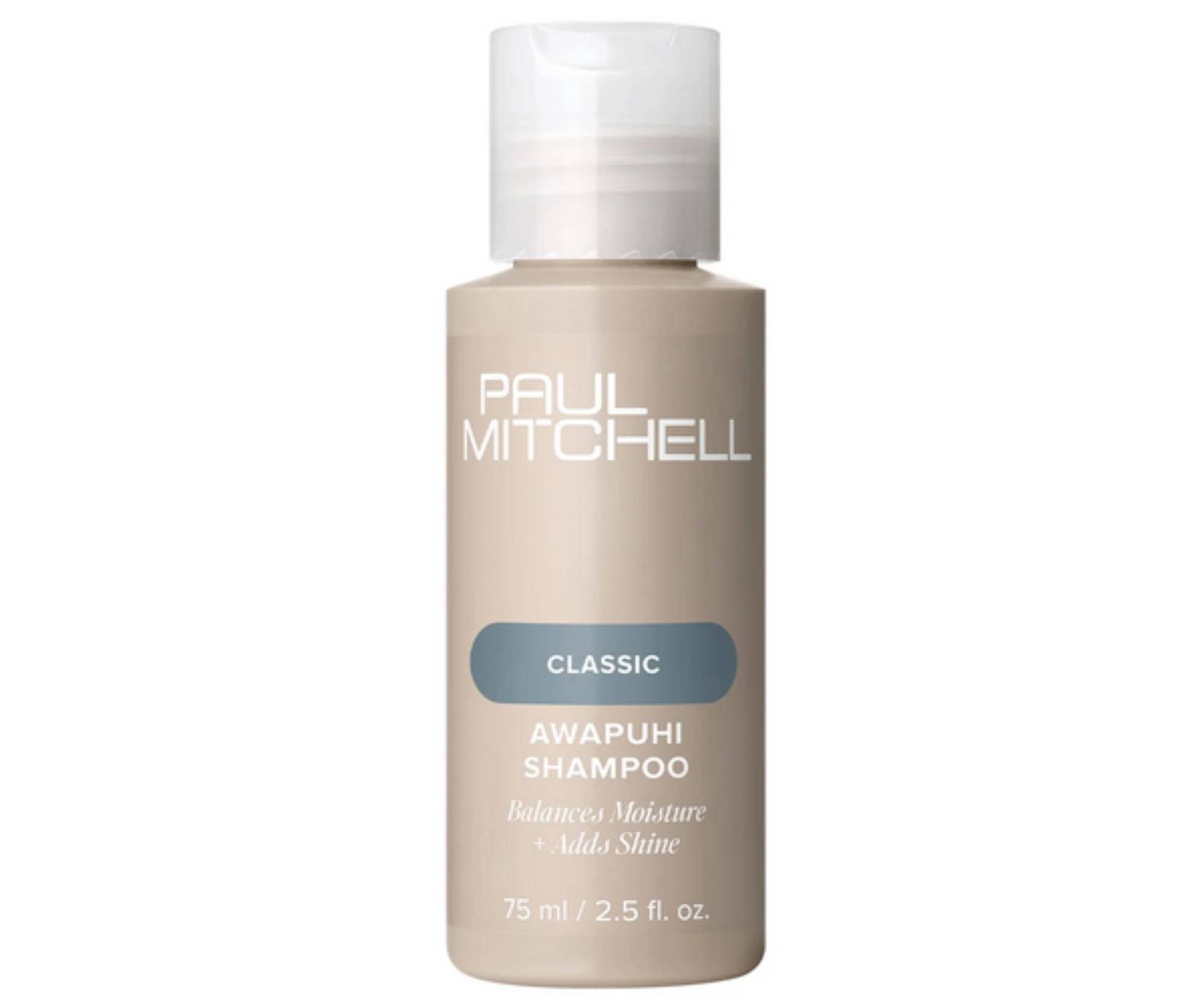 Delikatnie oczyszczający szampon nawilżający Paul Mitchell Classic Awapuhi Shampoo - 75 ml + bezpłatny prezent