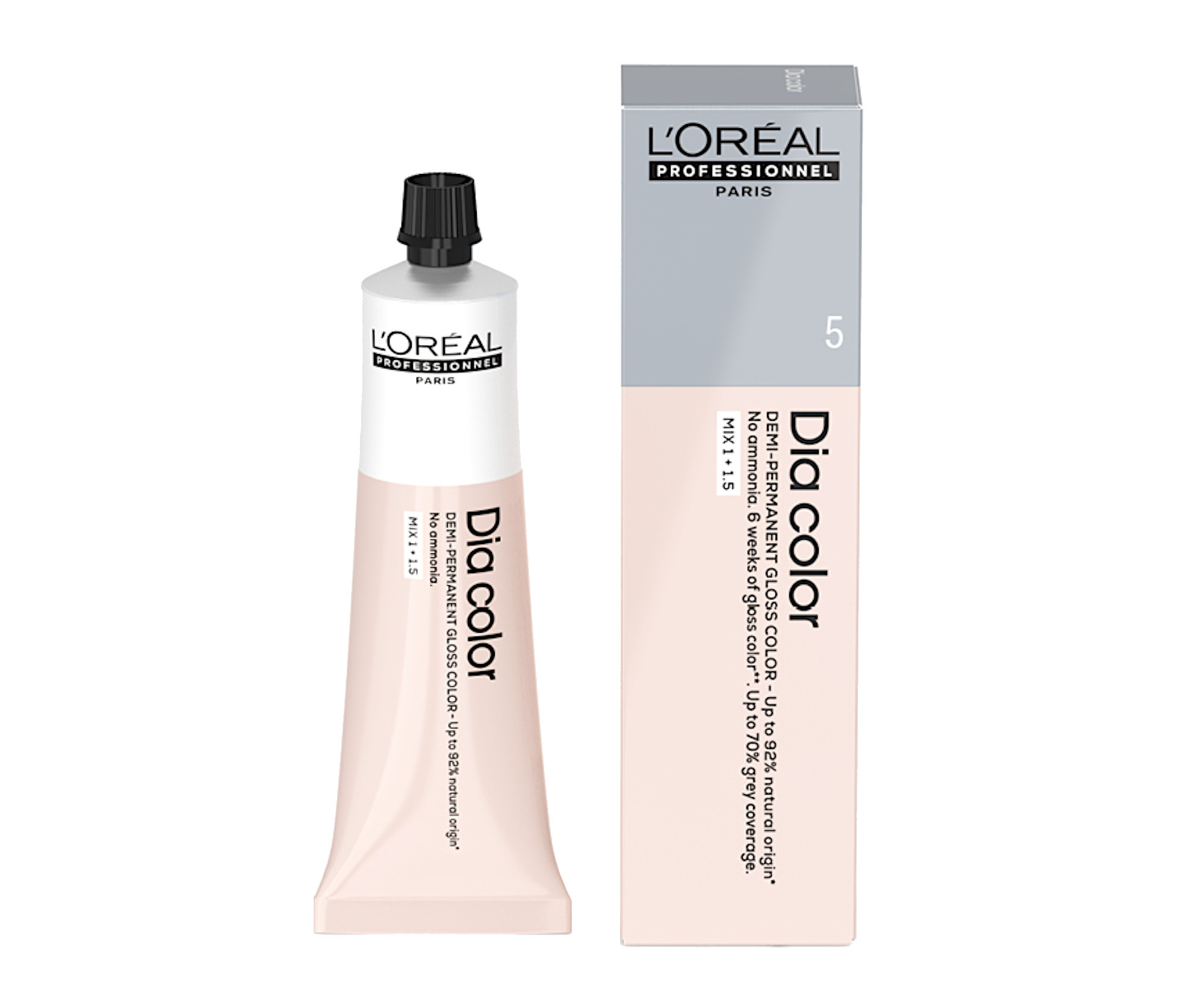 Farba do włosów ton w ton Loréal Professionnel Dia color 60 ml - 5 jasny brąz - L’Oréal Professionnel + bezpłatny prezent