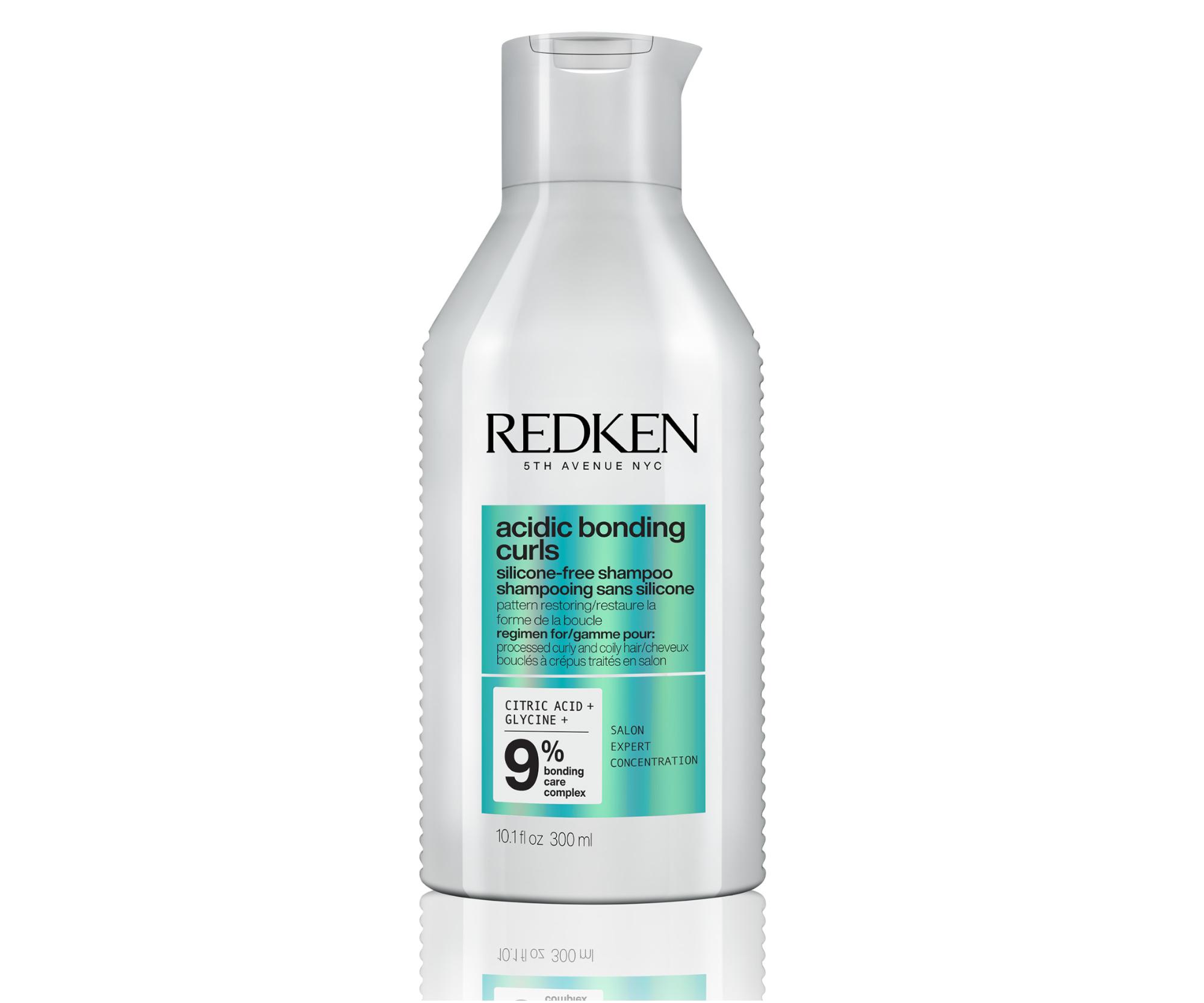 Szampon odbudowujący zniszczone włosy falowane i kręcone Redken Acidic Bonding Curls - 300 ml + bezpłatny prezent