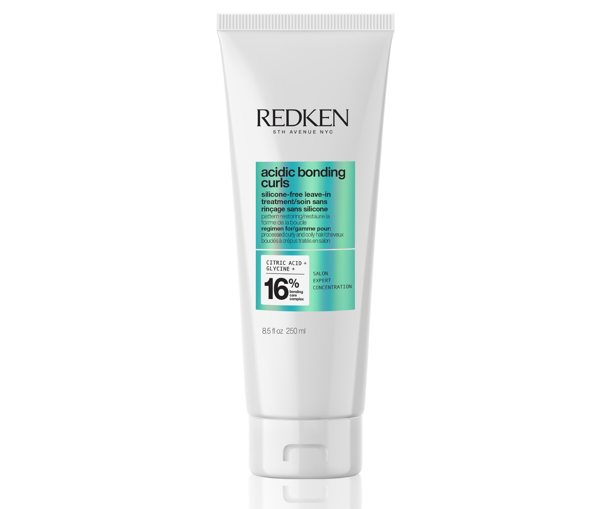 Odbudowująca kuracja bez spłukiwania do włosów kręconych Redken Acidic Bonding Curls - 250 ml + bezpłatny prezent