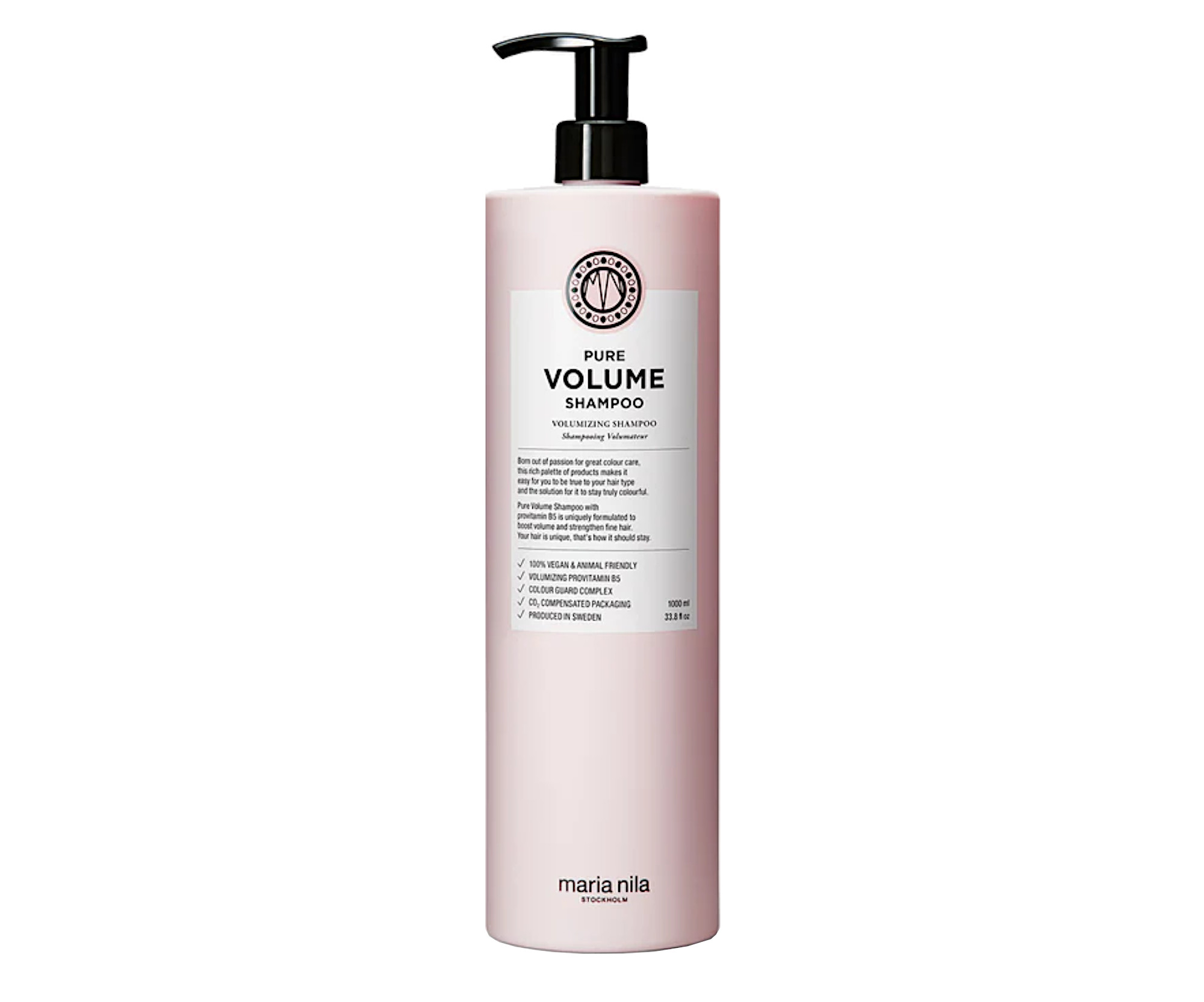 Szampon nadający objętość cienkim włosom Maria Nila Pure Volume Shampoo - 1000 ml + bezpłatny prezent