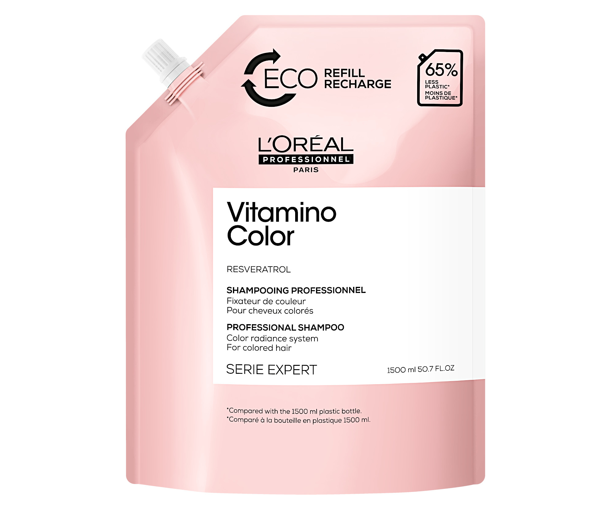 Szampon do włosów farbowanych Loréal Professionnel Vitamino Color - 1500 ml - zapas - L’Oréal Professionnel + bezpłatny prezent
