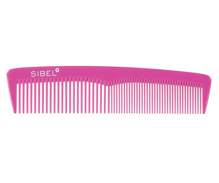 Grzebie antystatyczny do wosw Sibel 4011625 - 13,3 cm - rowy