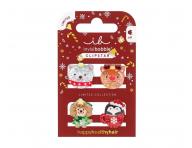 Wesoe spineczki klamerki do wosw dla dzieci Invisibobble Clipstar Sparkle in a Cup - 4 szt.