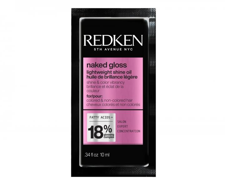 Lekki olejek nadaj�cy w�osom po�ysk i wyrazisty kolor Redken Acidic Color Gloss Naked Gloss - 10 ml (bonus)