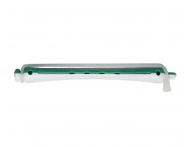 Plastikowe wa�ki do trwa�ej ondulacji Duko 1161 - �rednica 6 mm - 12 szt. - zielono-bia�e