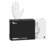 R�kawiczki winylowe pudrowane Espeon Vinyl Classic - 100 szt. - bia�e