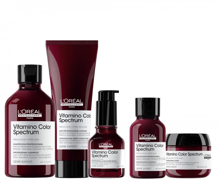 Zestaw do piel�gnacji w�os�w farbowanych Lor�al Professionnel Serie Expert Vitamino Color Spectrum + opakowanie podr�ne gratis