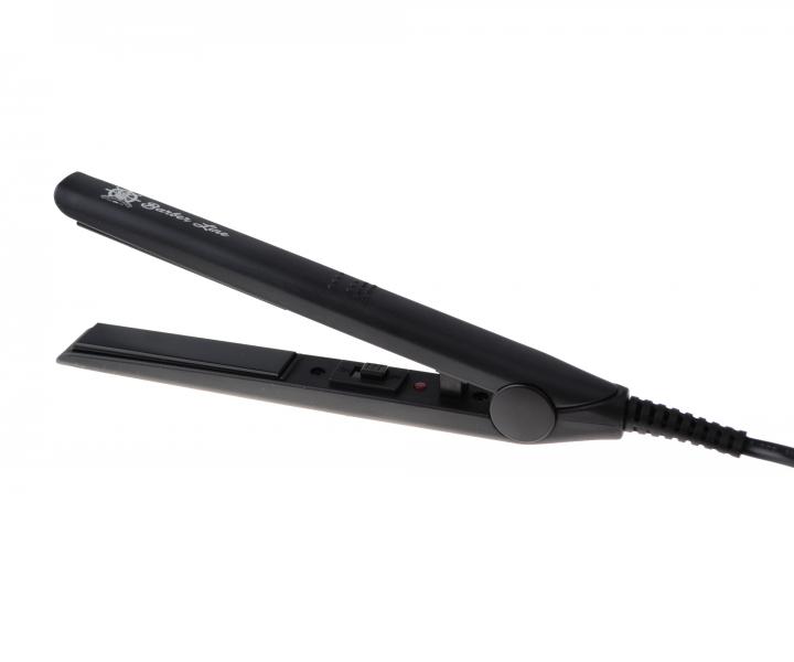 Profesjonalna mini prostownica do wosw i brody Eurostil Professional Barber Line 06569/50 - czarna