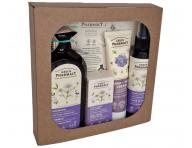 Zestaw upominkowy do wosw farbowanych z rumiankiem i olejem lnianym Green Pharmacy