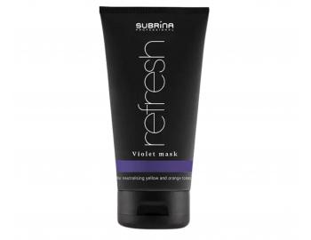Maska neutralizuj�ca ��te i pomara�czowe tony Subrina Professional Refresh Violet Mask - 150 ml