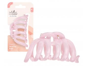 Klamra do g�stych i d�ugich w�os�w Invisibobble Clipstar L Rose Glimmer - jasnor�owa