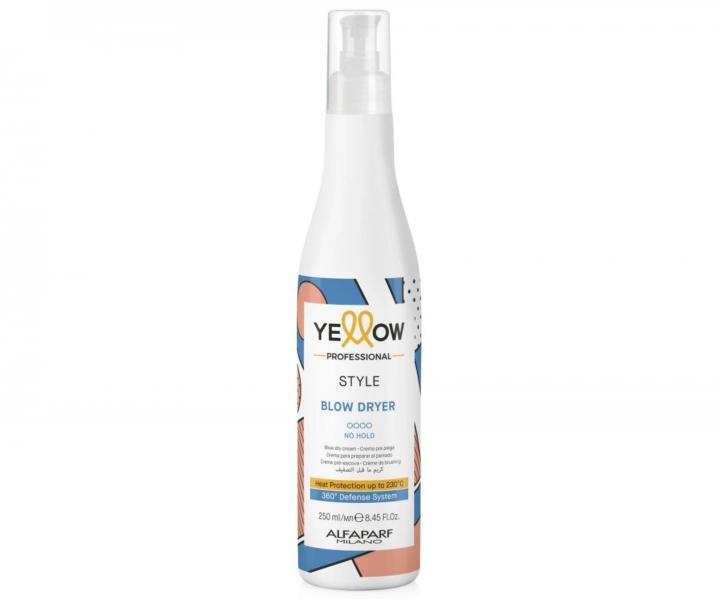 Nawil�aj�cy krem termoochronny przyspieszaj�cy suszenie w�os�w Yellow Professional Style Blow Dryer - 250 ml