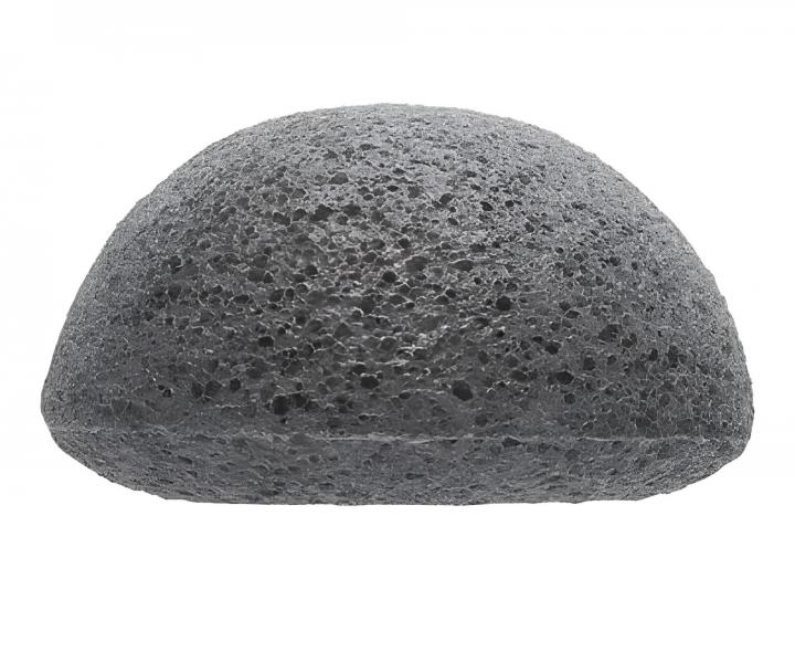 Konjac g�bka do twarzy Sibel Barburys Bamboo - czarna