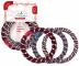 Zestaw ozdobnych gumek do w�os�w Invisibobble Twistar - bordowy, z�oty, niebieski, srebrny, fioletowy, kremowy, szary