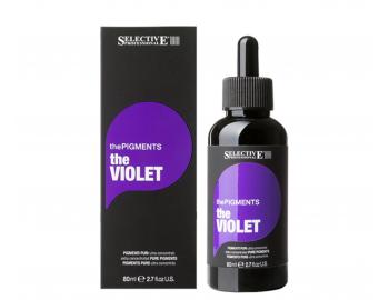 Ultra skoncentrowane czyste pigmenty Selective Professional ThePigments TheViolet - 80 ml - fioletowe