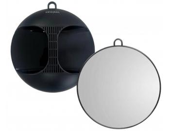 Lusterko okr�g�e z uchwytem Original Best Buy Luna 28 cm - czarne