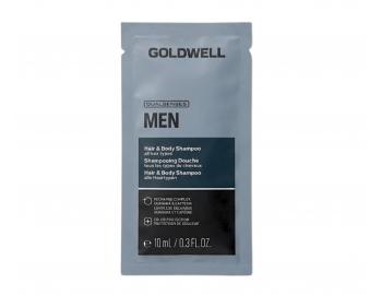 Od�wie�aj�cy szampon i �el pod prysznic dla m�czyzn Goldwell Dualsenses Men Hair & Body Shampoo - 10 ml