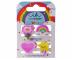 Weso�e spineczki klamerki do w�os�w dla dzieci Invisibobble Clipstar - 4 sztuki - kwiatek, t�cza, serduszko i gwiazdka