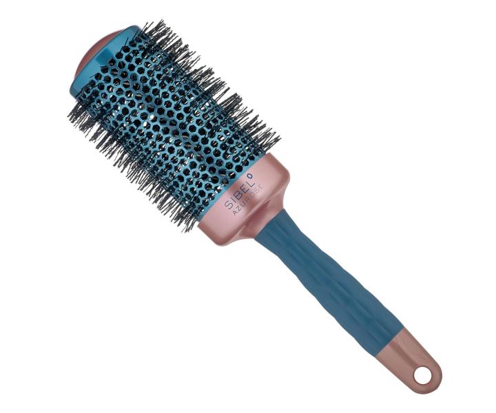 Szczotka do w�os�w z nylonowym w�osiem Sibel Azurose - 55 mm
