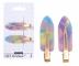 Spinki do w�os�w Sister Young Lily Makeup Hair Clips Set - 6 cm - 2 szt. - r�owo-fioletowy