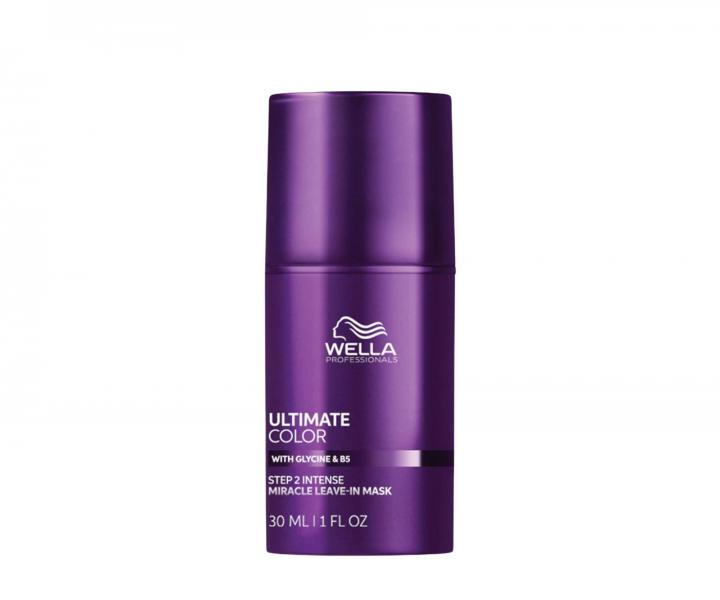 Maska do w�os�w farbowanych bez sp�ukiwania Wella Professionals Ultimate Color Intense Miracle Leave-in Mask - 30 ml