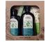 Seria do w�os�w normalnych z pokrzyw� i olejkiem �opianowym Green Pharmacy - zestaw upominkowy - szampon 350 ml + od�ywka 300 ml + krem do r�k 100 ml + pomadka ochronna 3,6 g