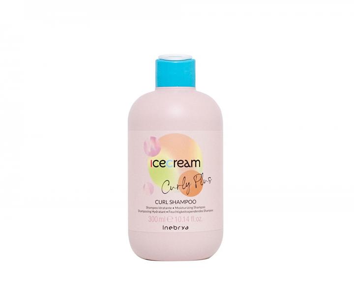 Szampon nawilajcy do wosw krconych i falowanych Inebrya Ice Cream Curly Plus Shampoo - 300 ml