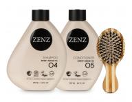 Zestaw zwi�kszaj�cy objeto�� w�os�w cienkich i normalnych Zenz Sweet Sense + mini szczotka Zenz Boar Brush Mini gratis