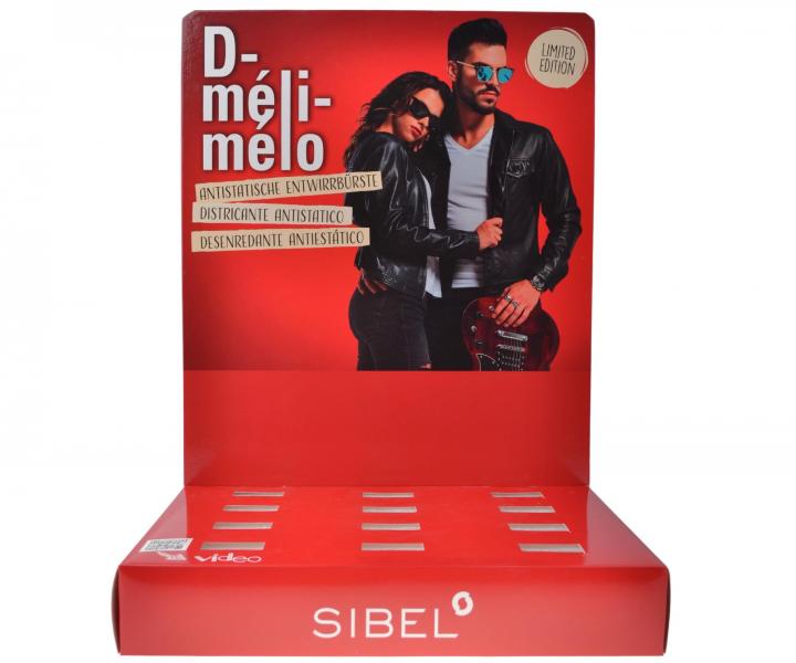 Kartonowy display na szczotki Sibel D-m�li m�lo - czerwony (bonus)