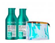 Zestaw nadaj�cy obj�to�� w�osom cienkim i normalnym Redken Acidic Grow Full System - szampon + od�ywka + kosmetyczka gratis