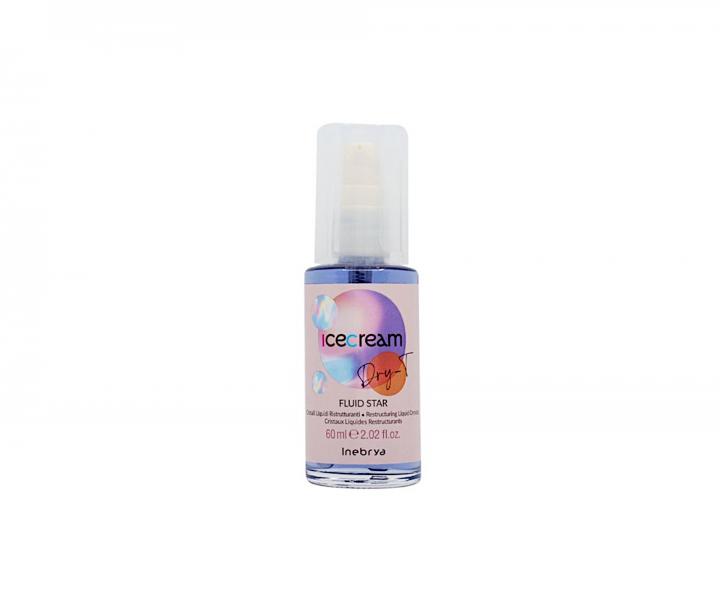 Regenerujce pynne krysztay do wosw suchych Inebrya Ice Cream Dry-T Fluid Star - 60 ml