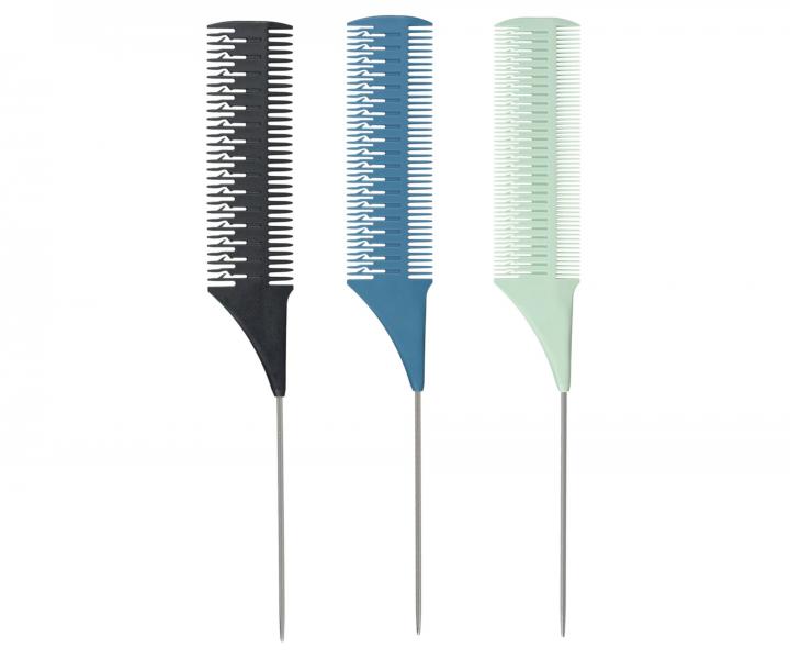 Zestaw grzebieni do pasemek i balejau Sibel Weaver - 3 szt