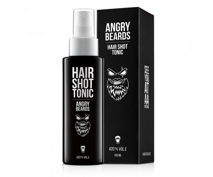 Odwieajcy tonik do wosw Angry Beards Hair Shot Tonic  - 100 ml
