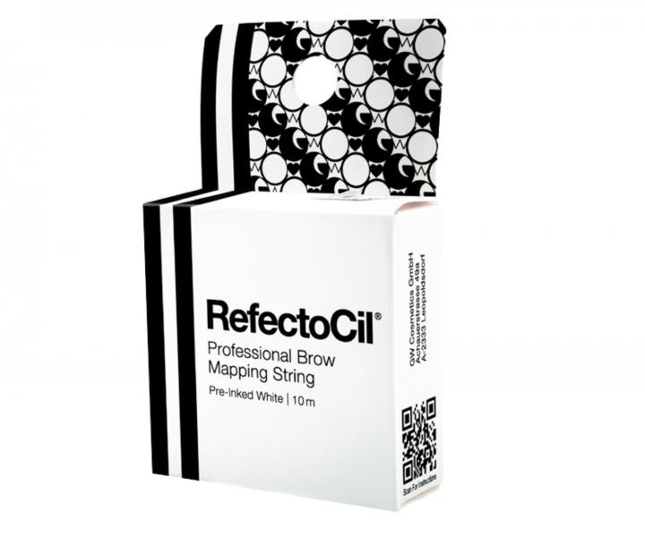 Bia�a profesjonalna ni� do wyznaczania brwi RefectoCil Professional Brow Mapping String - 10 m