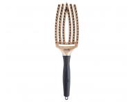 Szczotka Olivia Garden Fingerbrush Combo Medium Trinity Edition - z�ota
