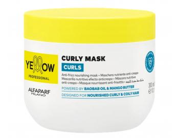 Maska do w�os�w falowanych, kr�conych i afro Yellow Professional Curls Curly Mask - 300 ml