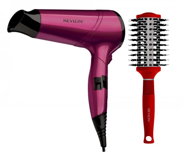 Suszarka do w�os�w ze sk�adan� r�czk� Revlon Perfect Heat� - 2200 W + szczotka gratis