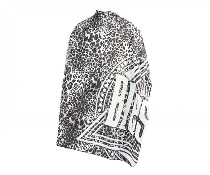 Peleryna mska do strzyenia wosw i brody Blessed Black Leopard