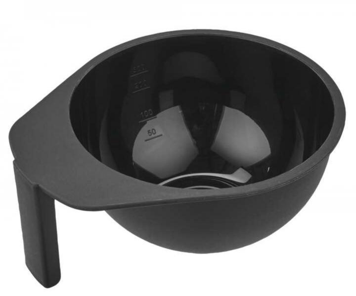 Plastowa miska z uchwytem do mieszania farb Original Best Buy - 300 ml - czarna