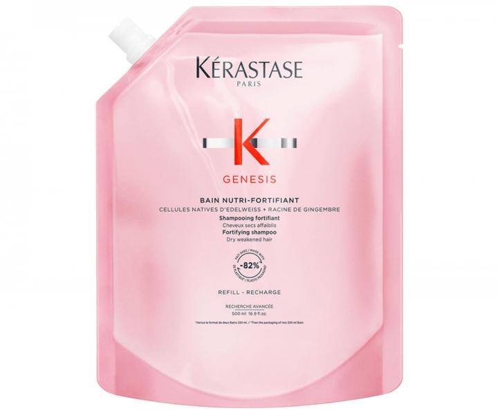 Szampon od�ywczy do w�os�w suchych z tendencj� do wypadania K�rastase Genesis Bain Nutri-Fortifiant - 500 ml - zapas