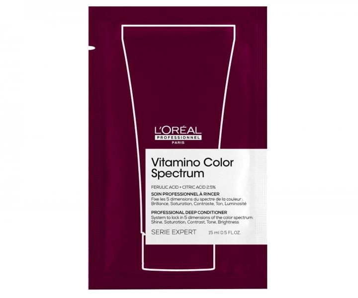 Intensywna od�ywka do w�os�w farbowanych Lor�al Professsionnel Serie Expert Vitamino Color Spectrum - 15 ml (bonus)