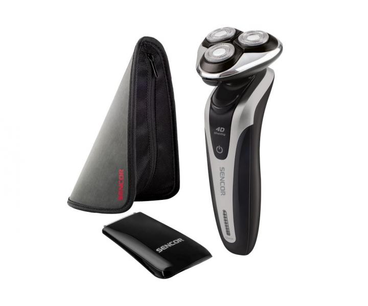 Golarka rotacyjna Sencor SMS 5011SL - srebrno-czarna