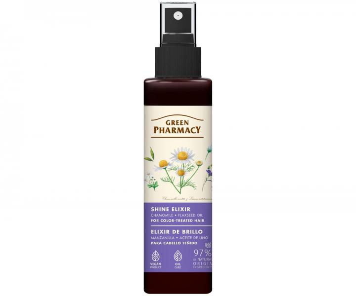 Spray bez sp�ukiwania do w�os�w farbowanych Green Pharmacy Elixir - 150 ml