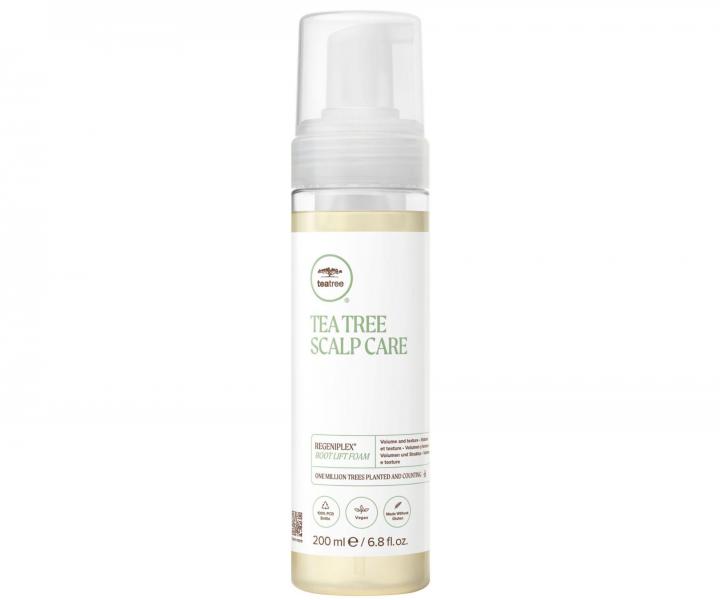 Pianka nadaj�ca w�osom obj�to�� i tekstur� Paul Mitchell Tea Tree Scalp Care Regeniplex Root Lift Foam - 200 ml