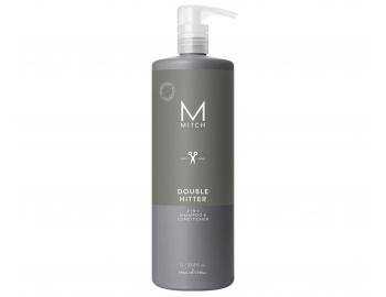 Szampon pielgnacyjny i odywka 2 w 1 Paul Mitchell Mitch Double Hitter - 1000 ml