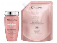 Szampon nawil�aj�cy do w�os�w farbowanych K�rastase Chroma Absolu - 250 ml + zapas 500 ml